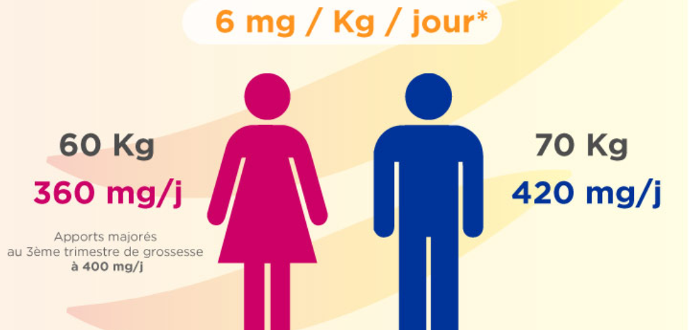 besoins quotidiens de magnésium dans notre corps