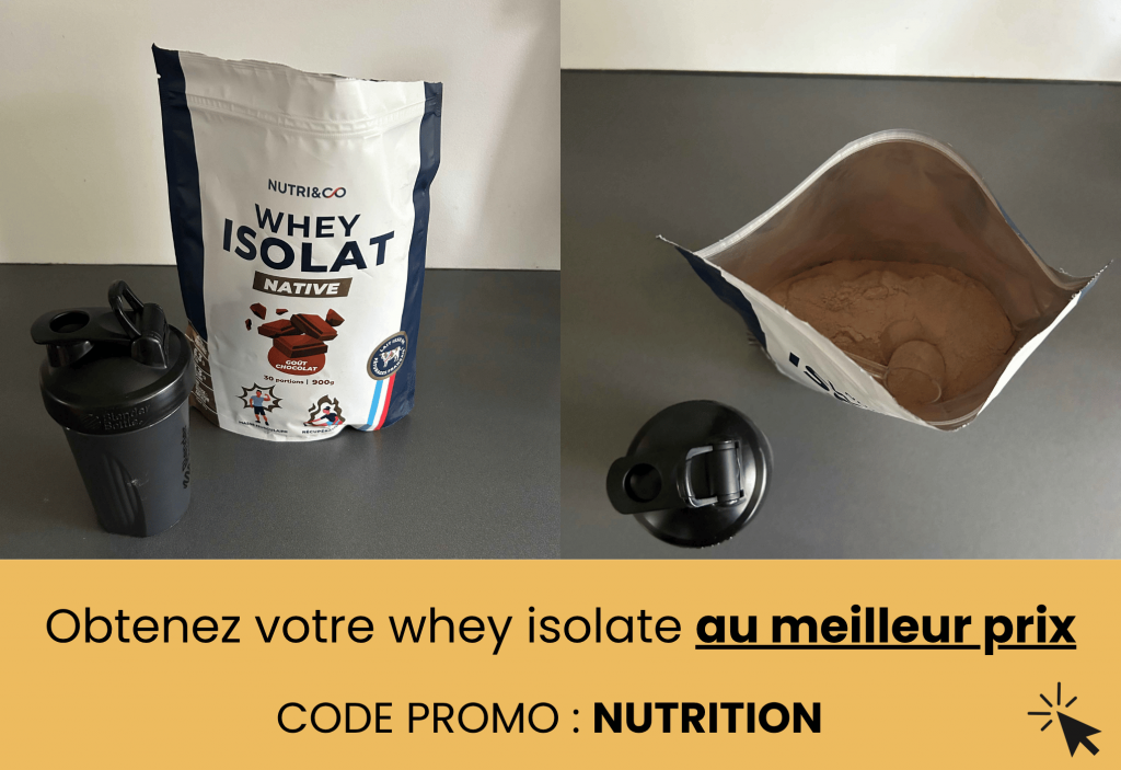 nutri and co meilleur whey isolate