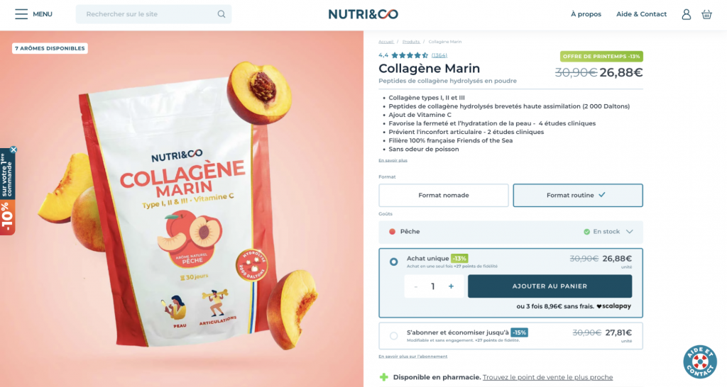 Avis Collagène Nutri&Co
