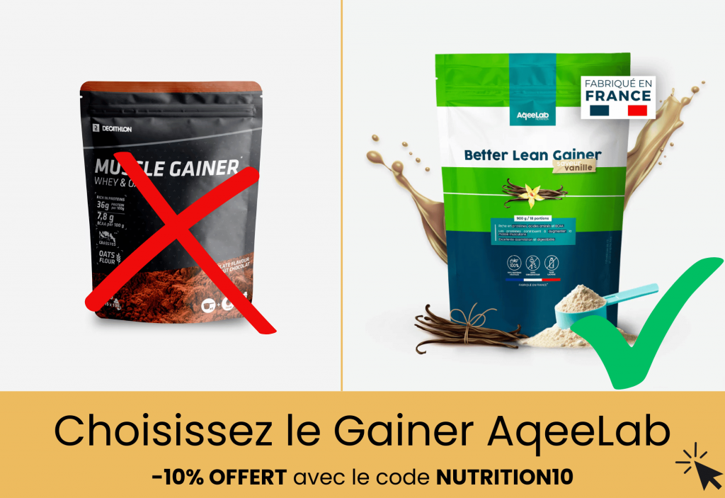 alternative gainer décathlon
