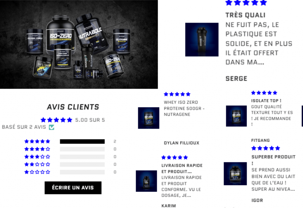 Nutragene avis
