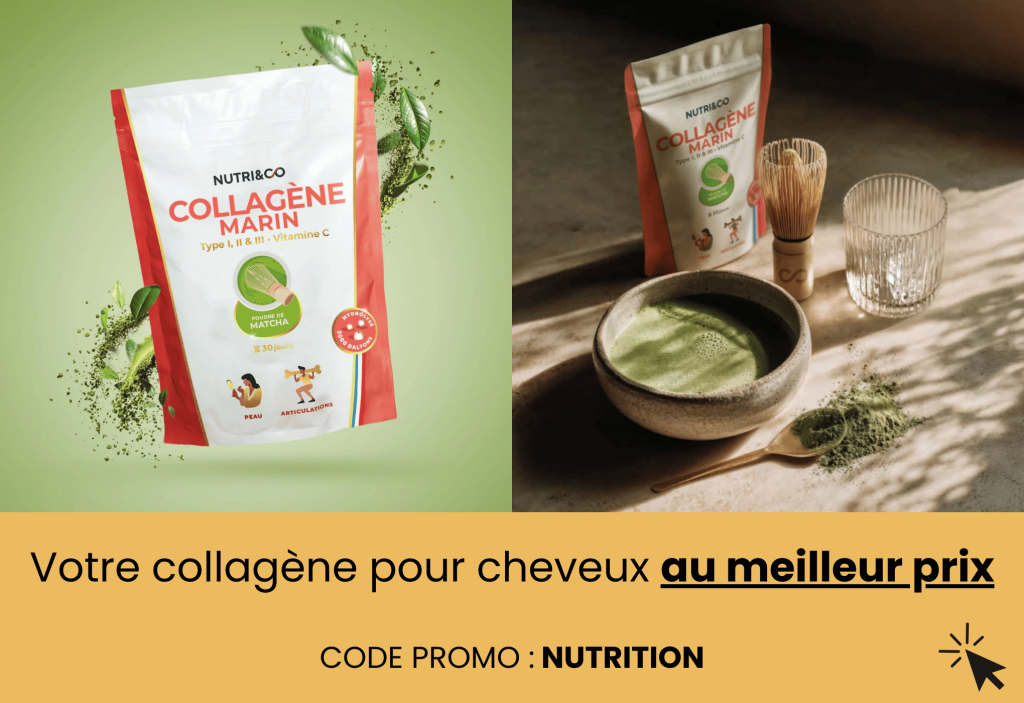 Nutri&Co meilleur collagène pour les cheveux