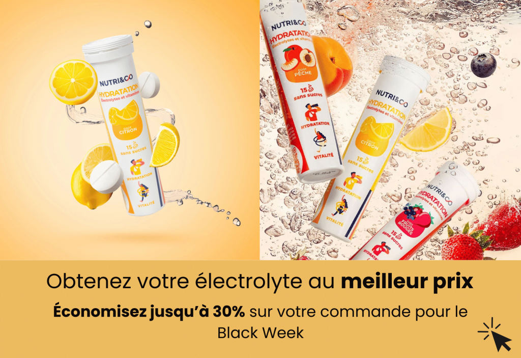 meilleur electrolytes nutri&co