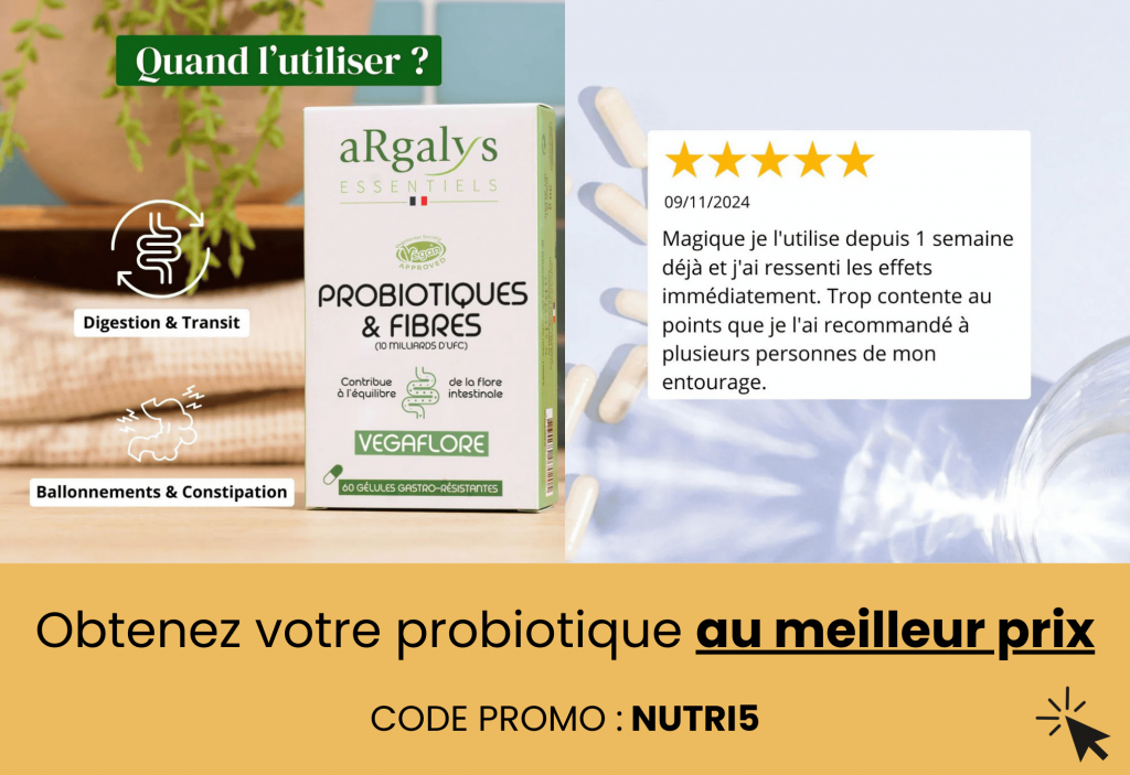 argalys meilleur probiotique contre la diarrhée