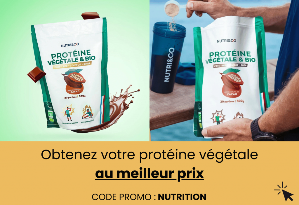 nutri and co meilleur protéine végétale
