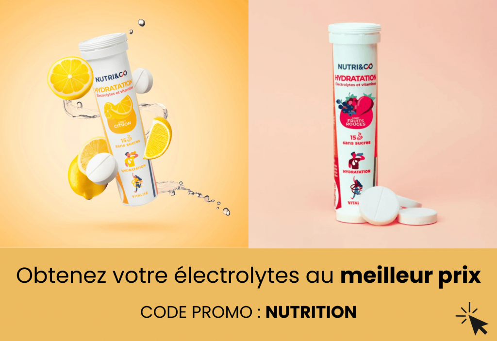 meilleur electrolytes nutri&co
