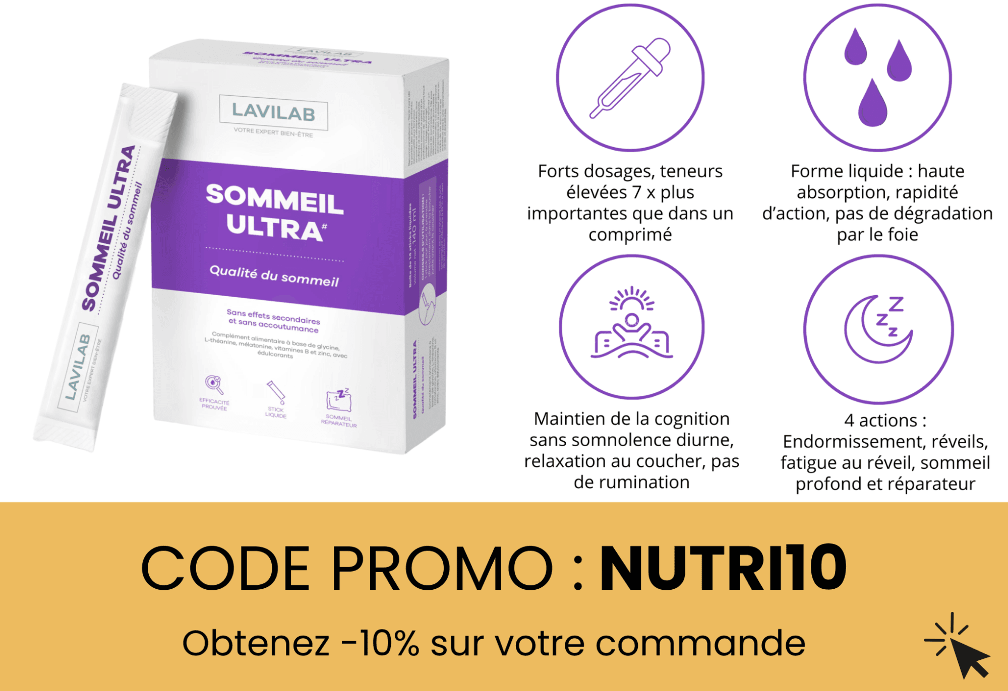 Sommeil Rapide 5 Mg – 200 Comprimés, Aide Naturelle à L'endormissement