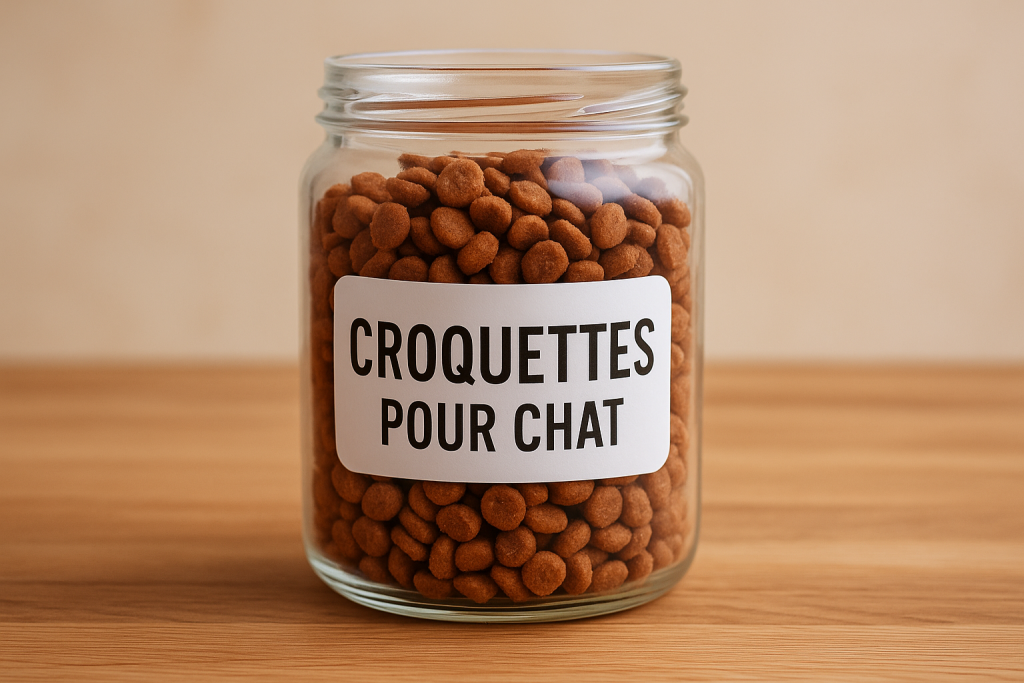 croquettes pour chat