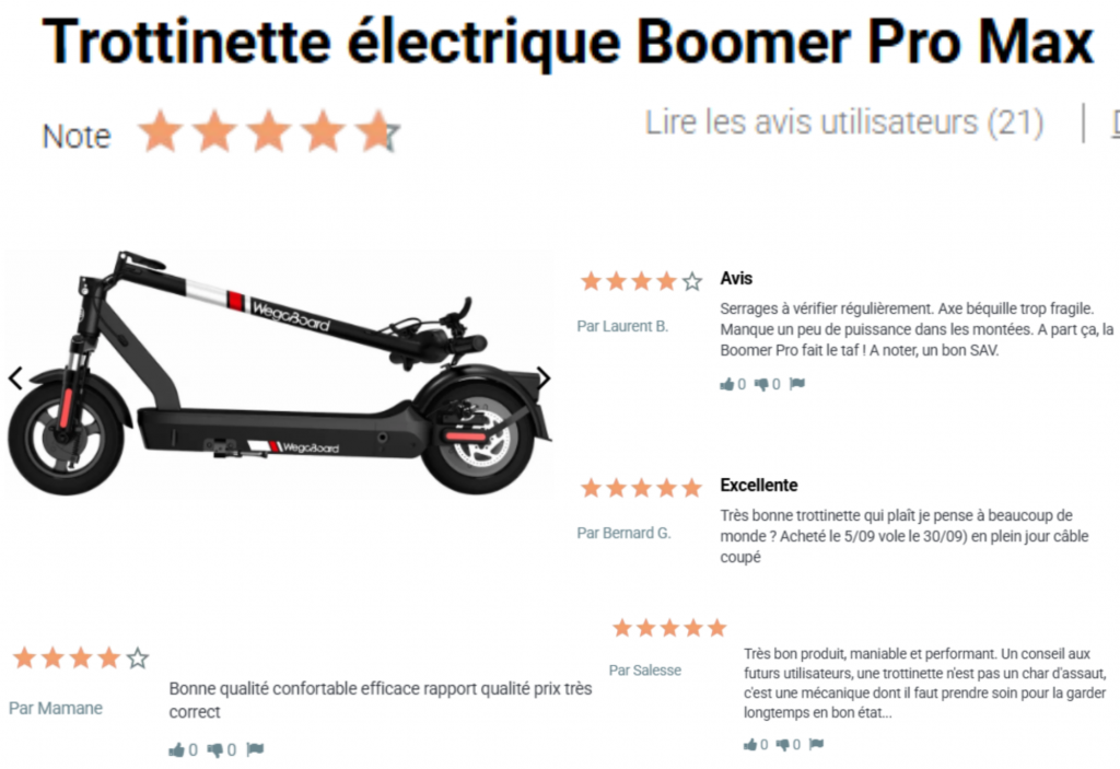 WegoBoard Boomer Pro Max Avis