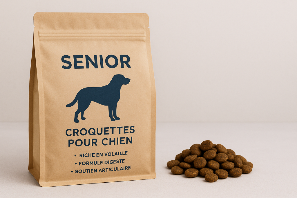 Meilleures croquettes pour chien senior
