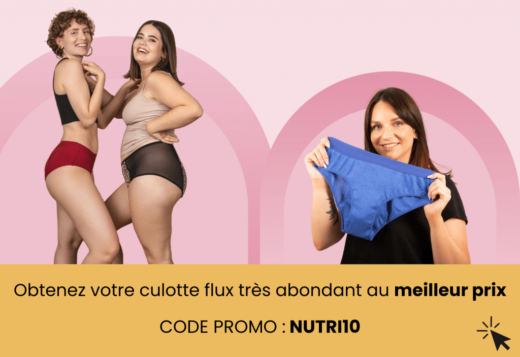 mademoiselle culotte culotte flux très abondant
