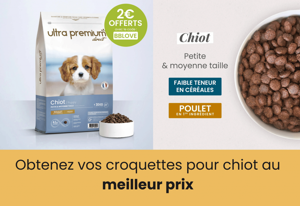meilleur croquette pour chiot ultra premium direct