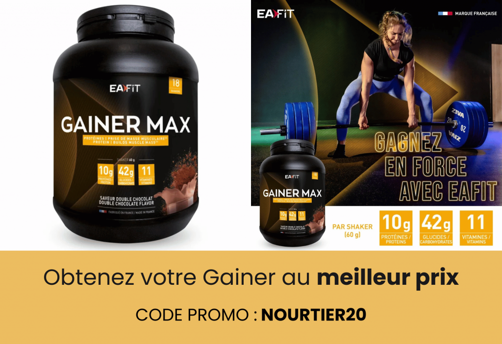 meilleur gainer prise de masse eafit
