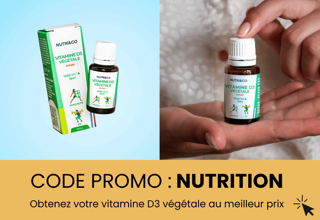 nutri and co meilleur vitamine D3 végétale