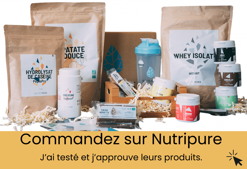 Les différents produits de la marque nutripure