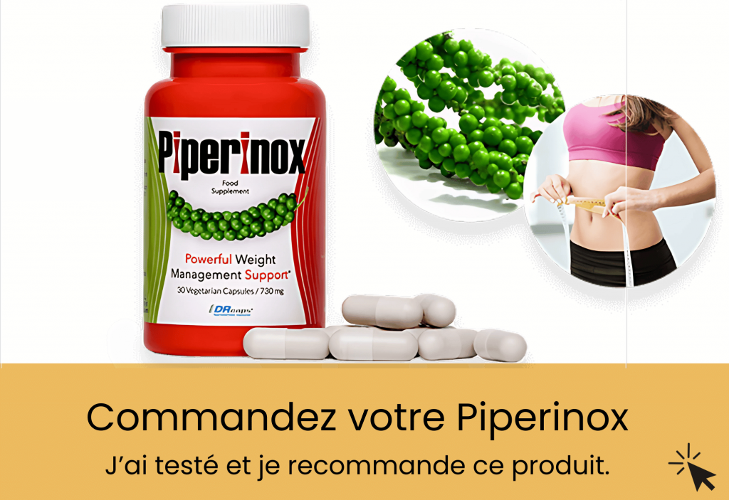 avis sur le brûle-graisse piperinox