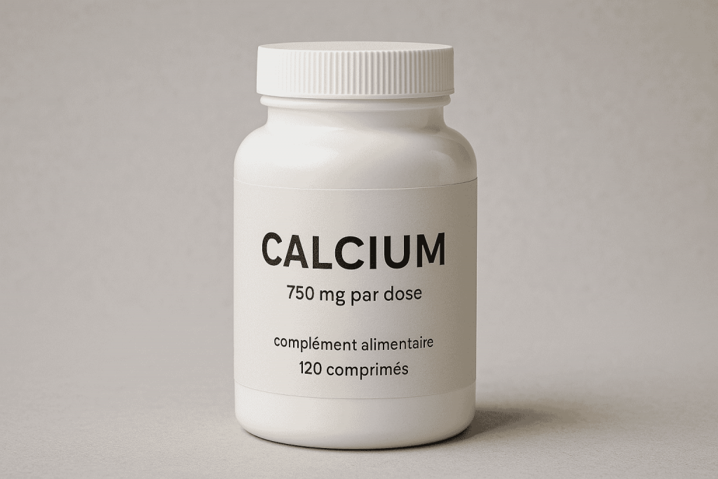 boîte de calcium pour ostéoporose