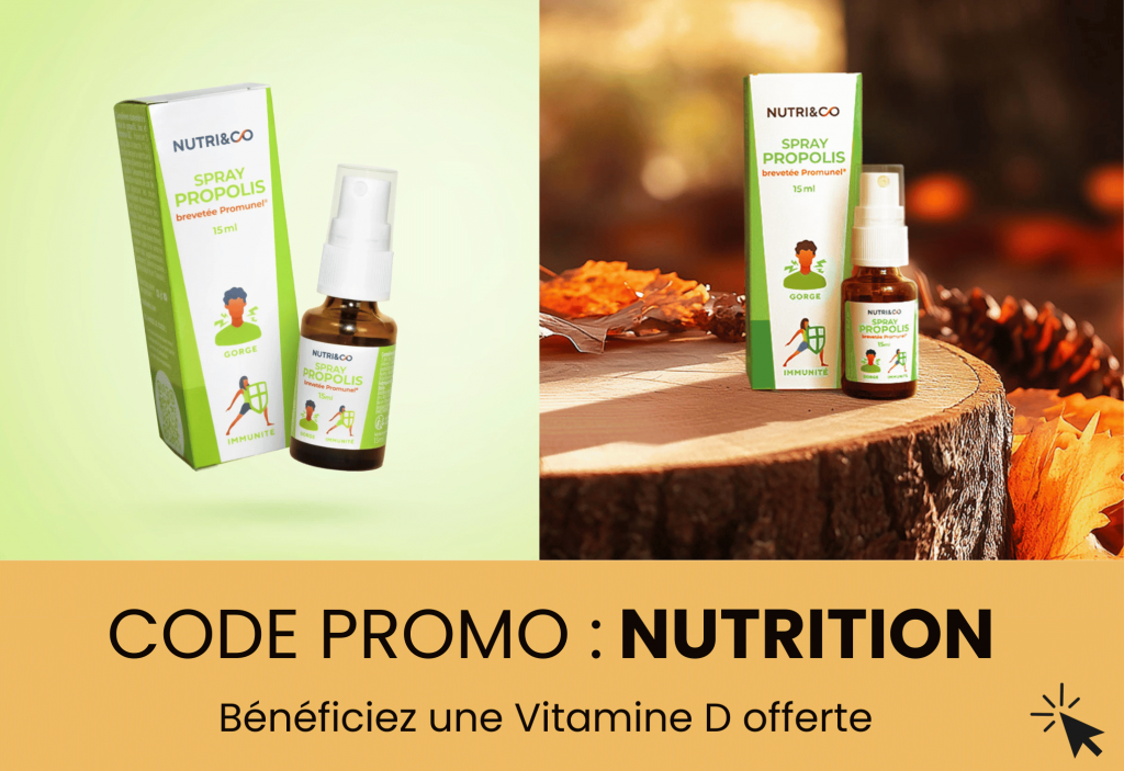 complément pour supplémenter en propolis de la marque nutri and co