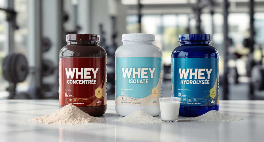 différents types de whey