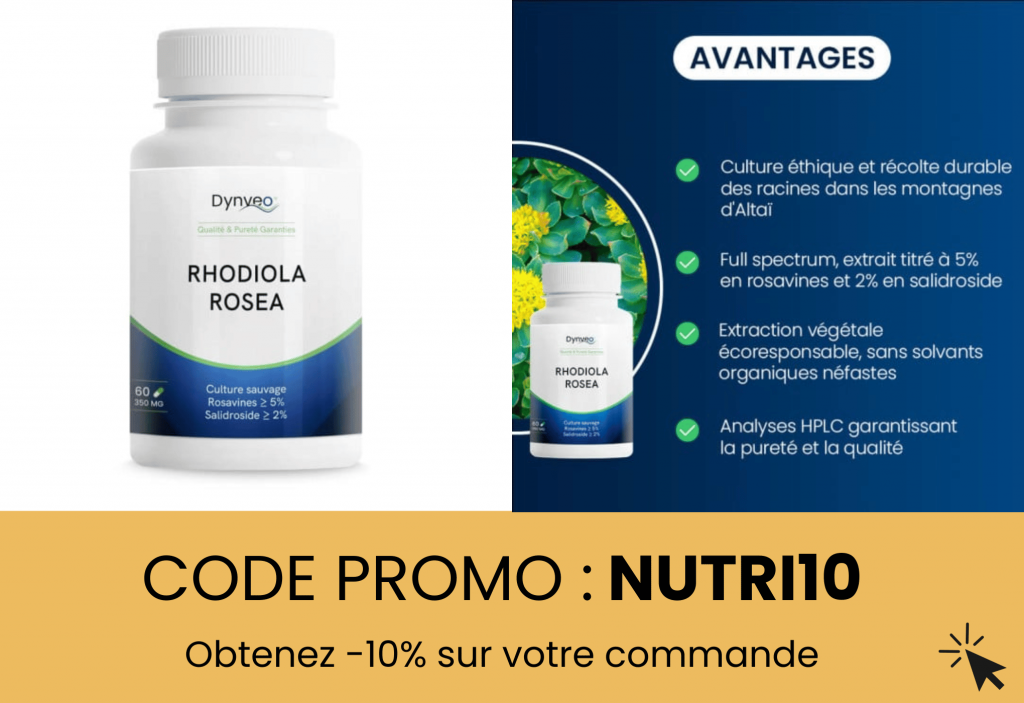 la rhodiola de la marque dynveo