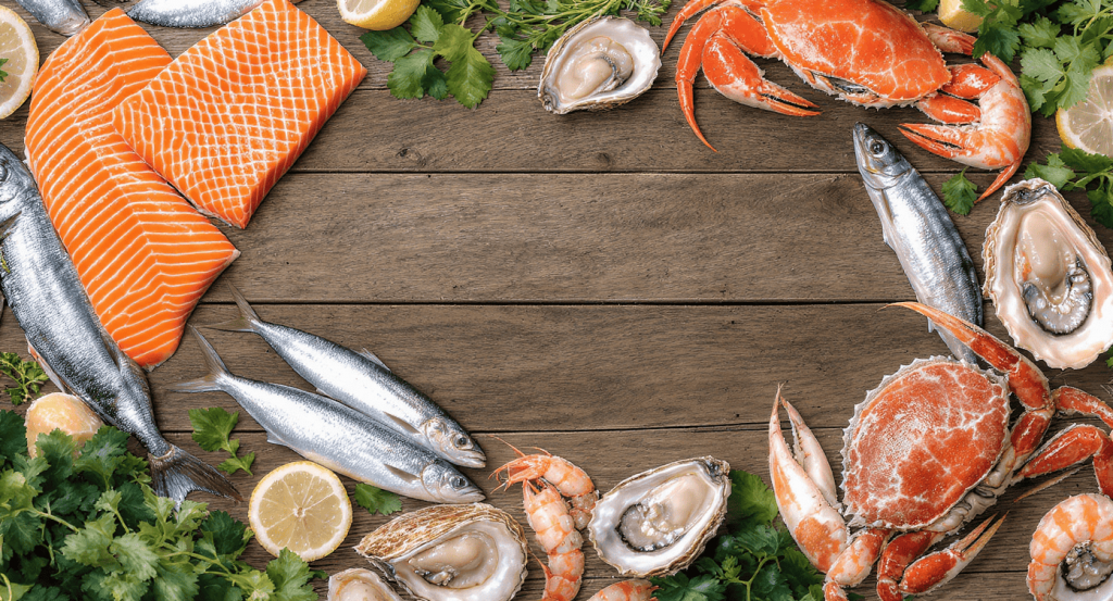 les poissons et fruits de mer les champions des oméga 3