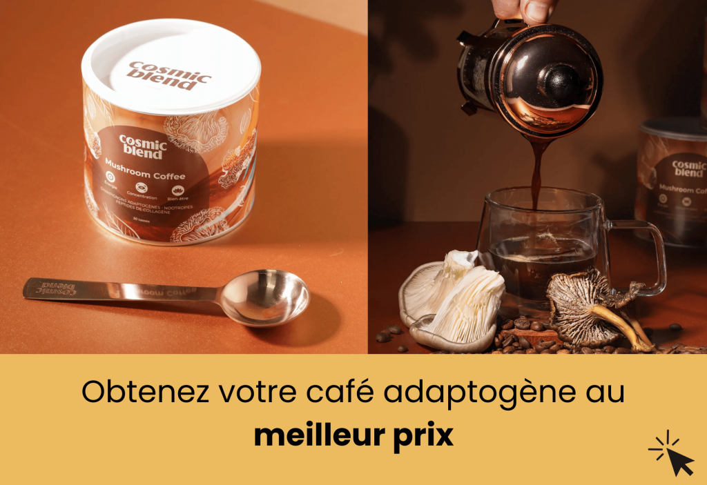 meilleur café adptogène cosmic blend