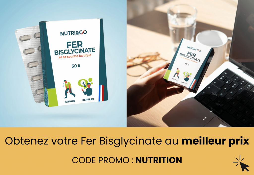 meilleur fer bisglycinate nutri&co