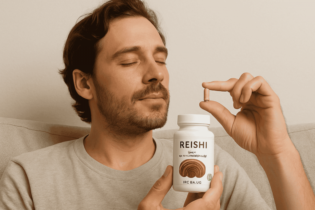 personne bénéficiant des bienfaits du reishi