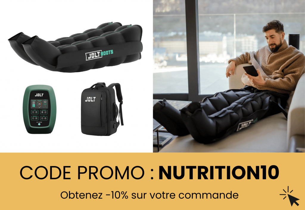 Jolt boots conçu pour compléter la récupération post-effort
