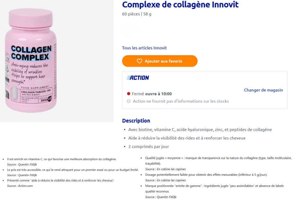 avis masque collagène karseell