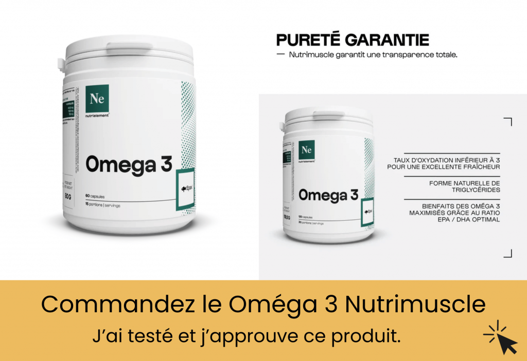 ce que pense les clients de oméga-3 nutrimuscle