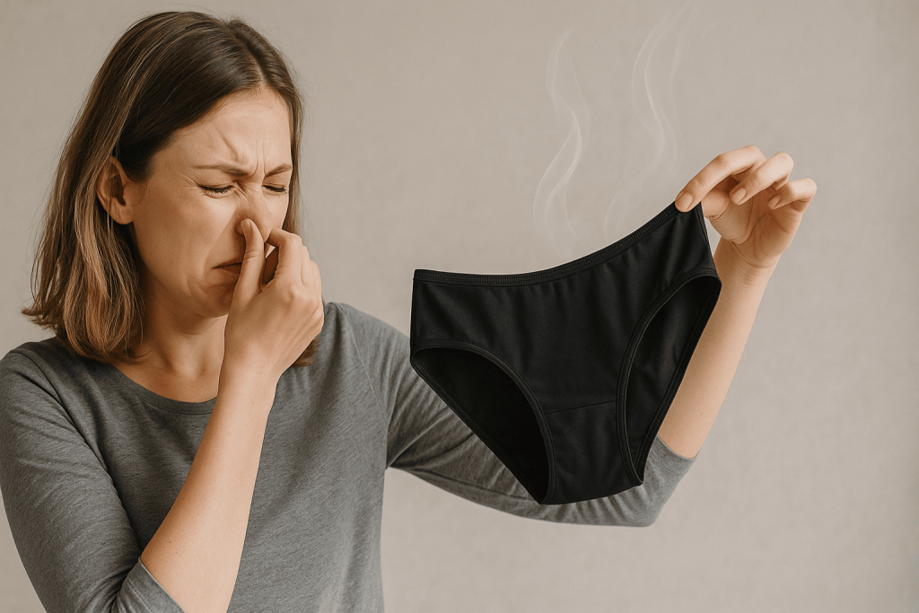 comprendre l’origine des odeurs de ses culottes menstruelles