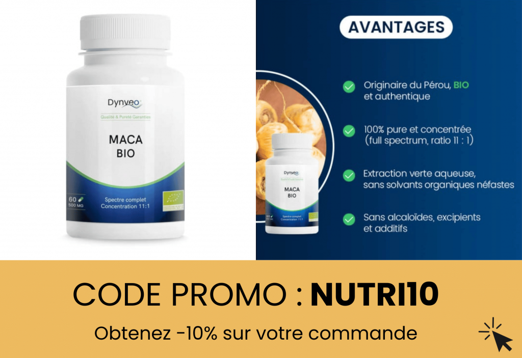 la maca bio de la marque dynveo