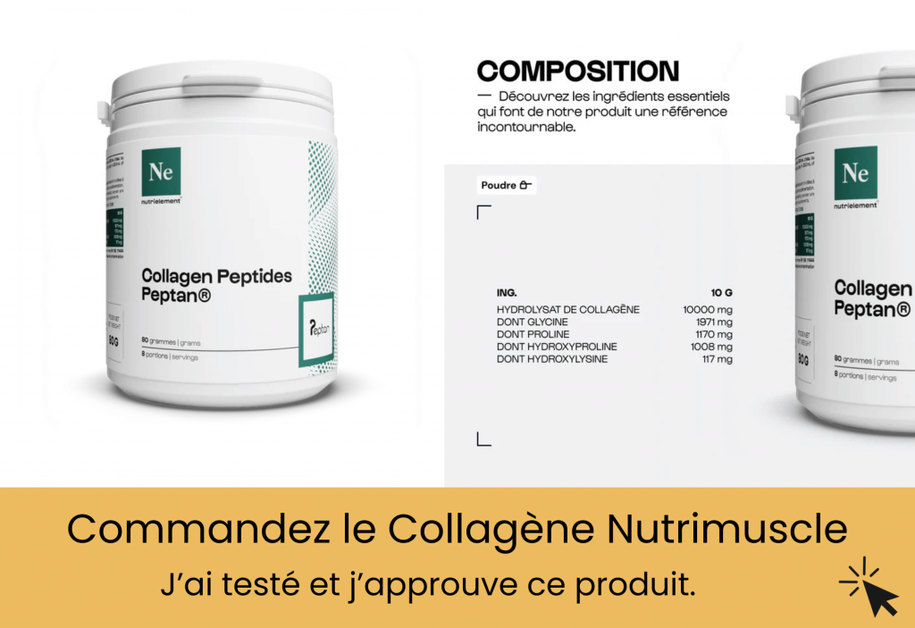 le collagène peptides peptan de nutrimuscle