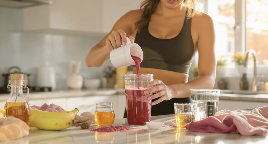 les ingrédients essentiels pour un pre-workout maison