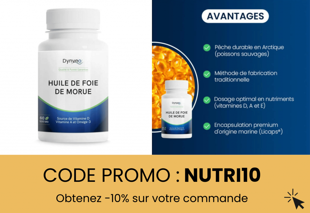l’huile de foie de morue de la marque dynveo