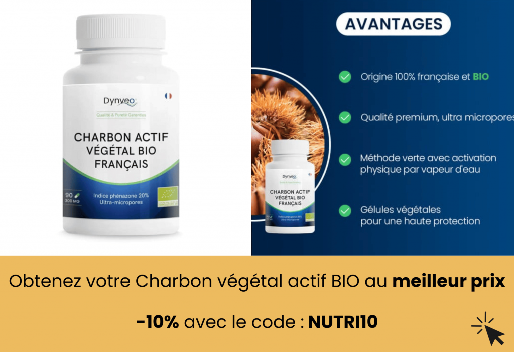 meilleur charbon végétal actif bio dynveo