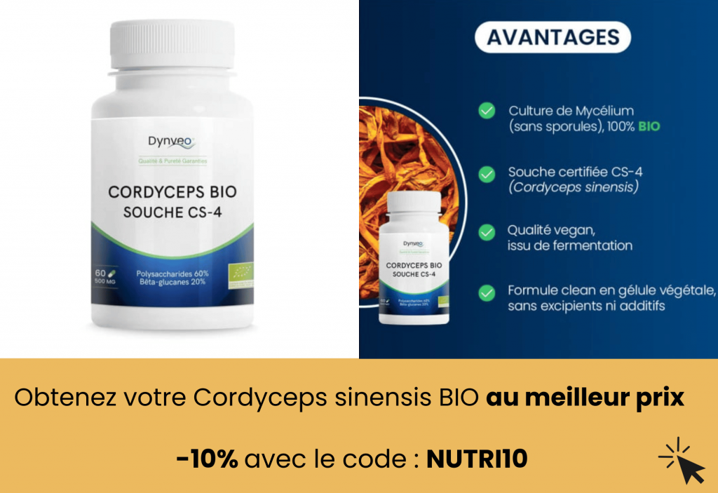 meilleur cordyceps sinensis bio dynveo