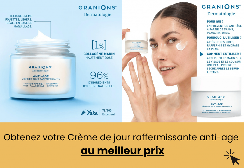 meilleure crème anti ride granions
