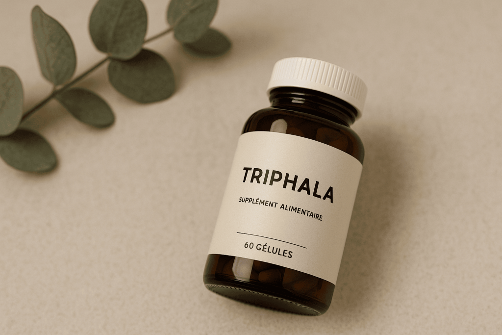 personne profitant des bienfaits du triphala