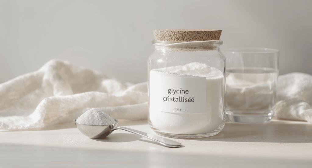 qu’est-ce que la glycine cristallisée