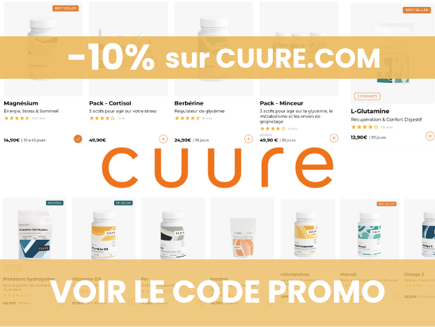 code promo cuure