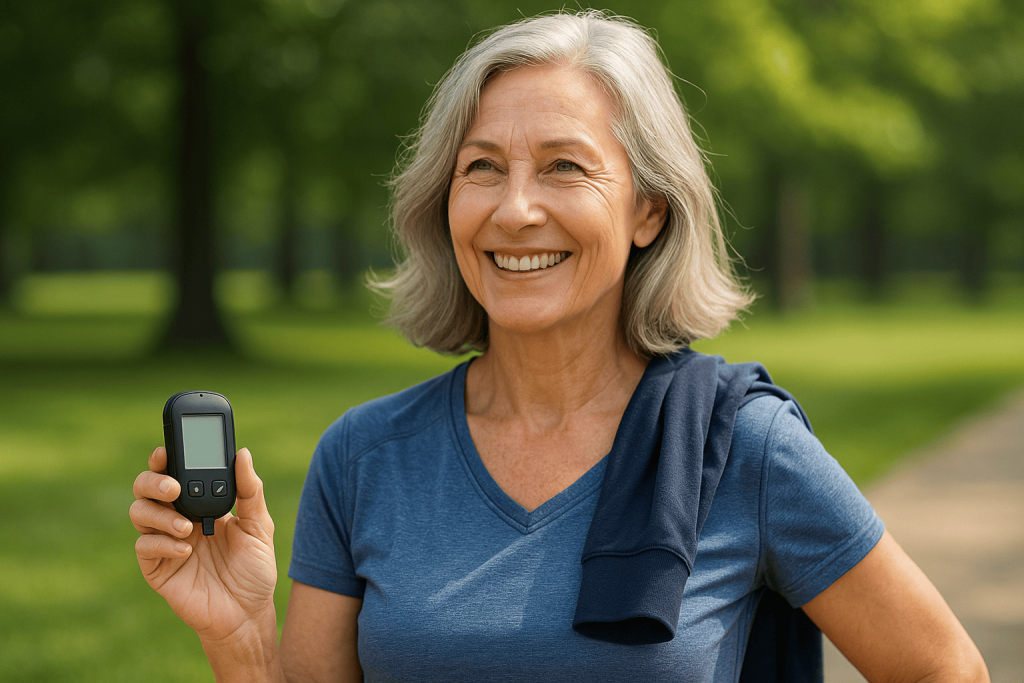 a diabetic in good health thanks to collagen