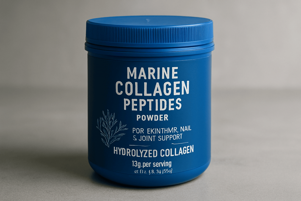 a person enjoying the benefits of halal collagen