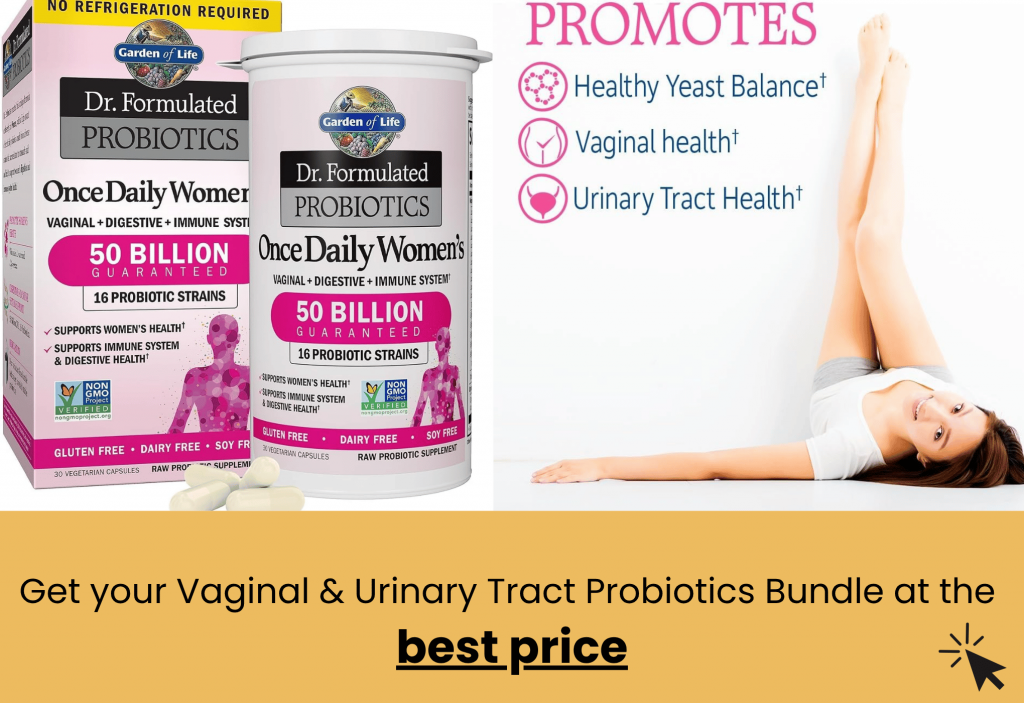 best garden of life vaginal & urinary tract probiotics bundle