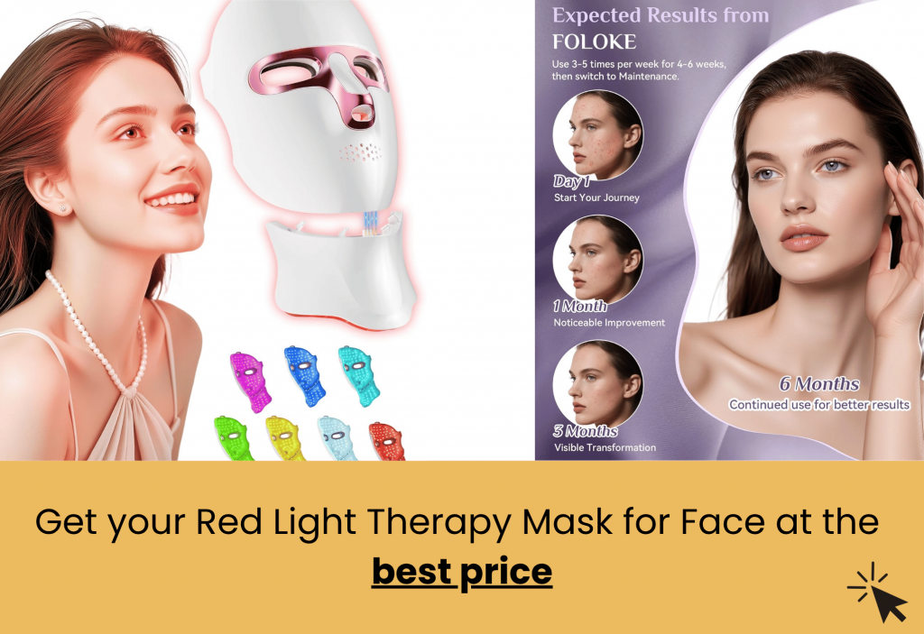 best red light therapy mask for face Foloke