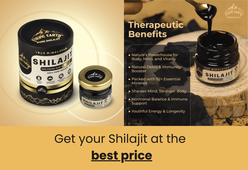 best shilajit fulvic earth