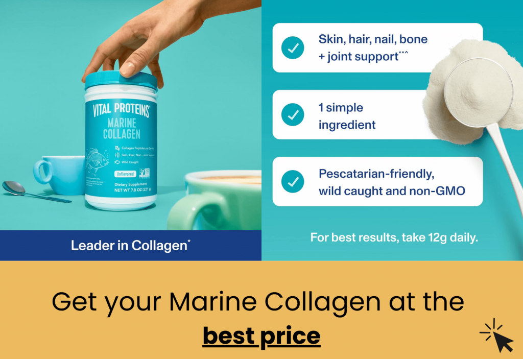 best vital proteins marine collagen peptides powder