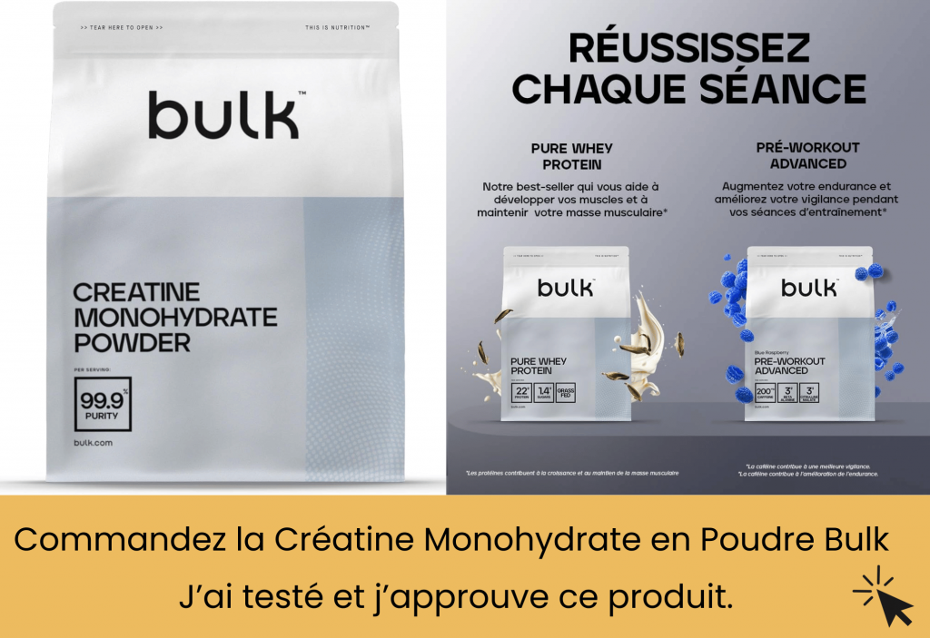 ce que pense les clients de la créatine Bulk