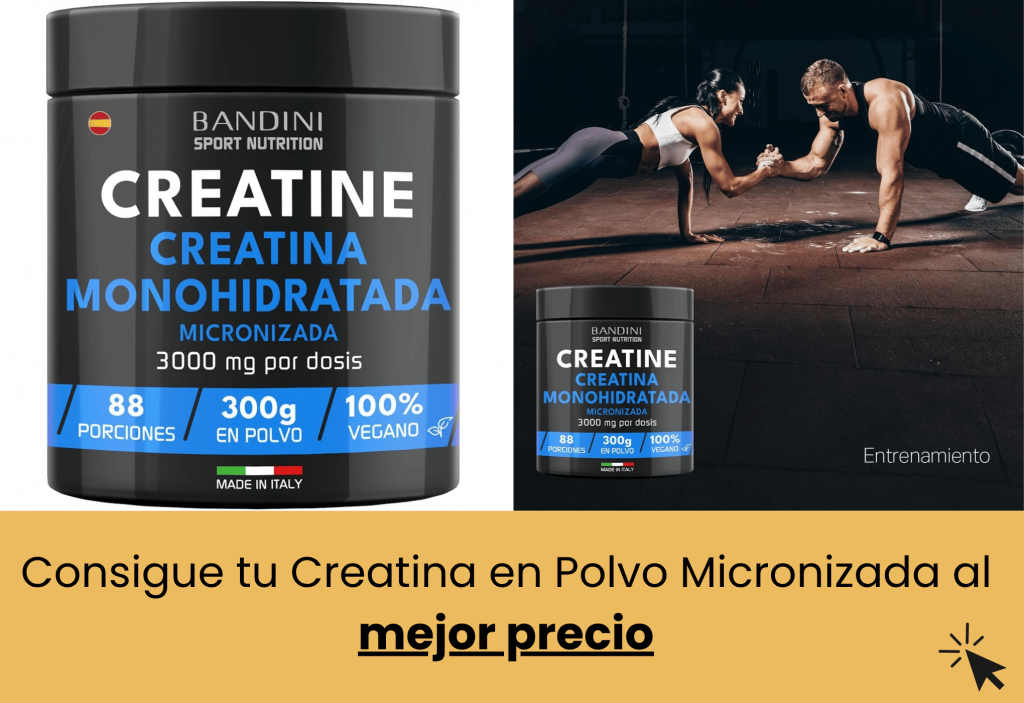 la mejor creatina en polvo micronizad bandini